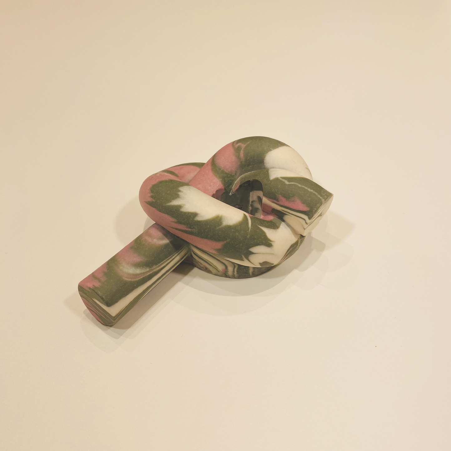 Candle Knot Purple Swirl