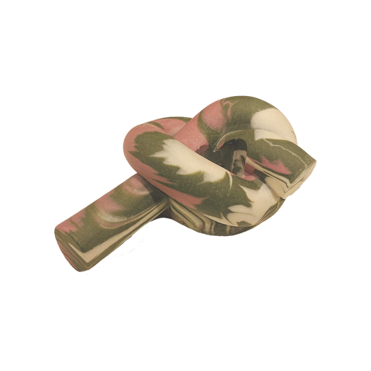 Candle Knot Purple Swirl