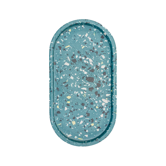 Tray Terrazzo Teal