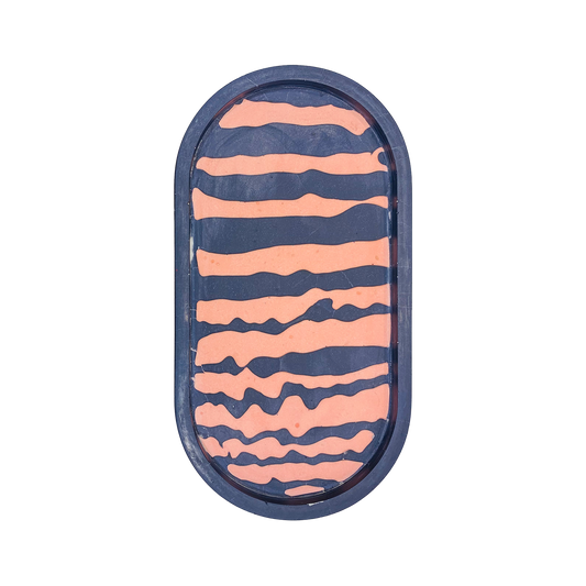 Tray Blue Tiger