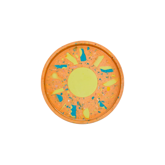 Round Tray Terra Sun