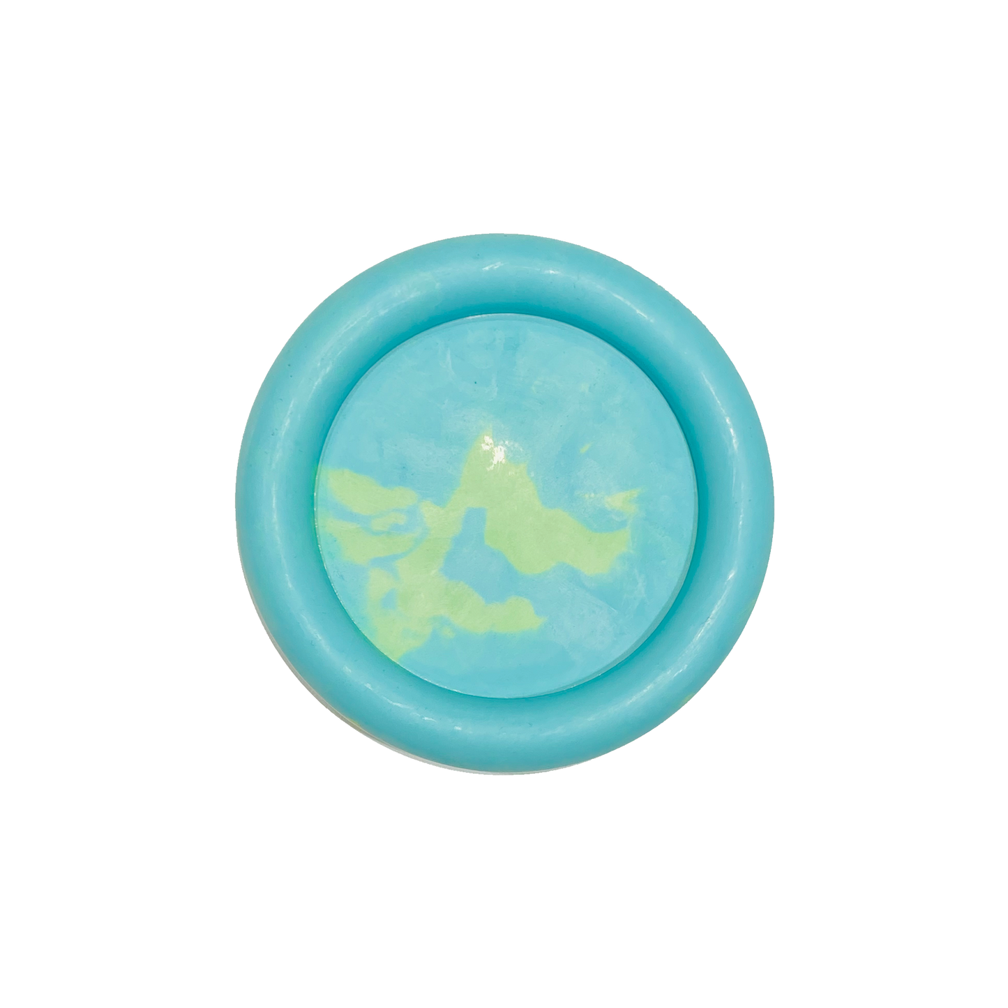 Round Tray Cyan