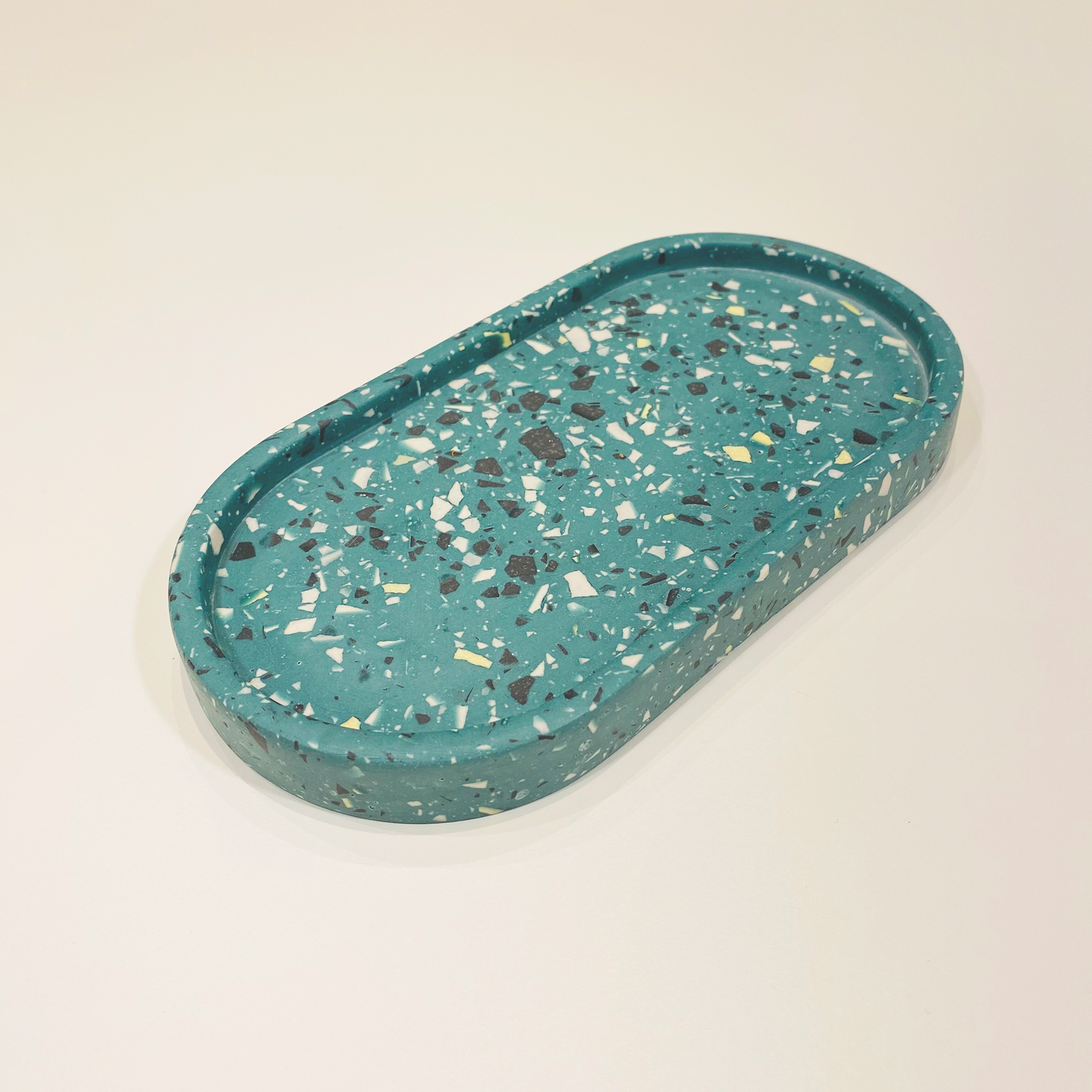 Tray Terrazzo Teal